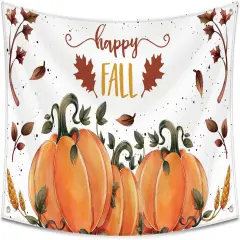 Happy Fall Flag 3x5 Ft Banner Double Printed Decorations