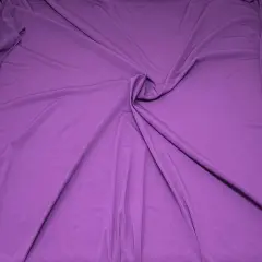 1 Yard ITY Stretch Solid Knit Fabric &ndash; Durable 270 GSM Material for Apparel, 58"-60" Wide DK Violet
