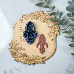 Rocketship | Tattoo | Clay Cutter