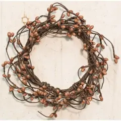 Handcrafted Rustic Pip Berry Ring For Home Decor And Seasonal Displays Teastain