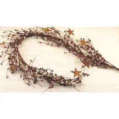 Pip Berries Garland With Stars Country Mix