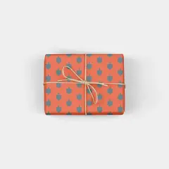 Minimal Dreidel Holiday Gift Wrap