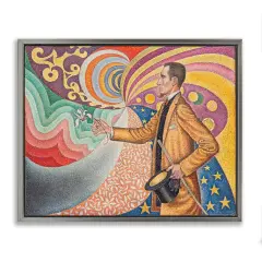 Stupell Industries Classical Georges Signac Painting Framed Floater Canvas Wall Art Design by one1000paintings