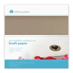 Silhouette Sticker Sheets - Kraft Paper