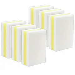 Scuff Away&reg; Sandwich Melamine Two-Sided Sponge, Pack of 6