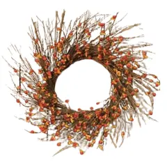 Bittersweet Sunburst Wreath