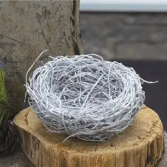 Frosty Nest 5" With Whitewash
