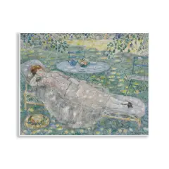 Stupell Industries Classical Frieseke Portrait Wall Plaque Art Design by one1000paintings