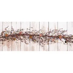 Pip Berries Garland With Stars Colonial Mix