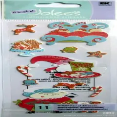 Jolee's Boutique Santas Treats Dimensional Stickers