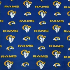 Licensed NFL Los Angeles Rams Light Blue Fleece 70402D