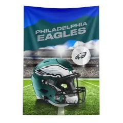 Philadelphia Eagles NFL Midfield Wall Hanging Tapestry 40 x 57 inches