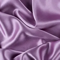 1 Yard Regal Orchid Silk Crepe Back Satin Opulent Lustrous Soft Draped Fabric 44 inch Width