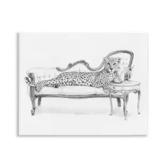 Stupell Industries Lounging Beast Cheetah Wall Plaque, design by Victoria Barnes