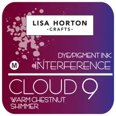 Lisa Horton Crafts Interference Ink Pad -Warm Chestnut Shimmer