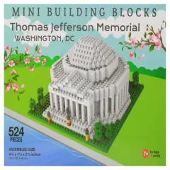 Mini Building Blocks - Thomas Jefferson Memorial