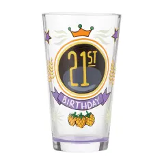 Enesco Lolita 21st Birthday Pint Glass