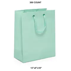 Stylish Matte Euro Tote 13" x 5" x 10"