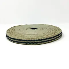1 Inch Polypropylene Grip Webbing Soft Gold Sold by the Yard