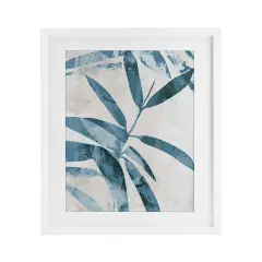 Stupell Industries Blue Twilight Palms Framed Print Under Glass, design by Aoibhne Hogan