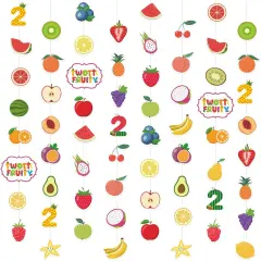 Fruit Party Decorations Twotti Fruity Birthday Hanging Swirls Fruit Birthday Theme Party Supplies