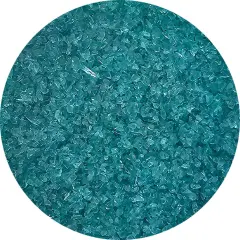Wissmach Frit Medium Turquoise Green 96-50 1Lb. Jar 96 COE