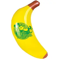 48" Giant Inflatable Tropical Banana Hawaiian Luau Party Decoration