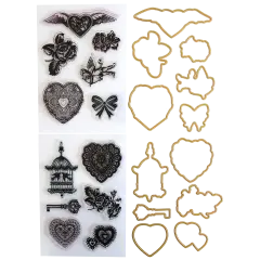 Smitten Stamps and Dies