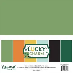 Echo Park Lucky Charm Solids Kit