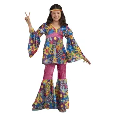 Hippie Flower Power Costume Child