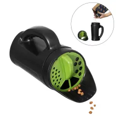 Gardenised Handheld Seed Spreader Versatile Lawn & Garden Tool Adjustable Shaker for Fertilizer Grass Seed Salt Ice Melt Deicer Growth Enhancer & Fish Feed Ideal for Landscaping Sports Fields & Yard