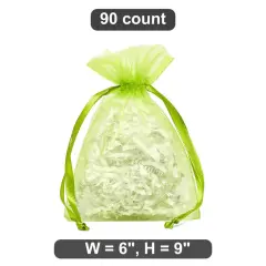Versatile 6&rdquo; x 9&rdquo; Organza Bags Perfect for Any Event