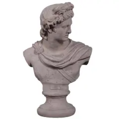 Apollo Stone Bust Life Size Statue