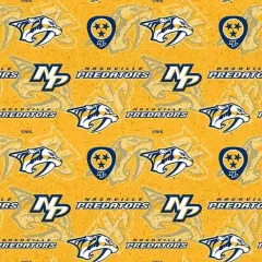 NHL Licensed Nashville Predators 1199-PRE Cotton Fabric by the Yard