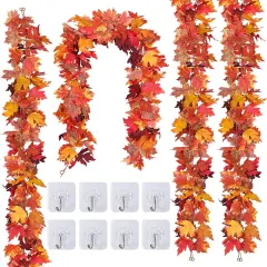 4 Pack Fall Decorations for Home Porch Front Door