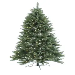Prelit Spruce Tree