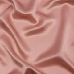 1 Yard Stretch Silk Charmeuse Blush Solid Fabric 40 inch Width