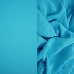 Cey Airflow Woven Jacquard Fabric, 100% Polyester & 59/60" Wide AQUA BLUE