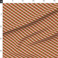 Various Fabrics by the Yard or Fat Quarter Flag Maryland Red Gold Custom Printed Fabric by Spoonflower