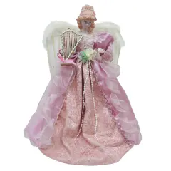Mauve Victorian Angel Tree Topper