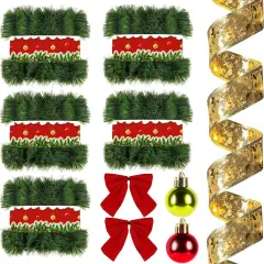 5 Pack 250FT Christmas Garland
