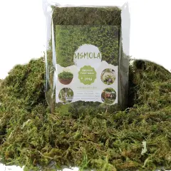 Fake Moss, 8 OZ Green Moss for Potted Plants, Artificial Moss for DIY Crafts Home Decor Table Centerpieces Wedding Decoration