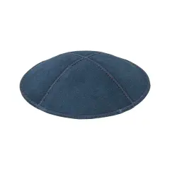 Kippah Navy Suede