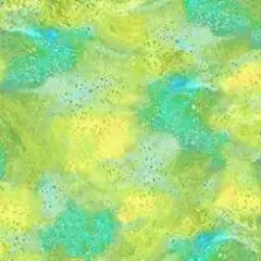 Yellow Green Surge Torrents 44"/45" Fabric Per Yard