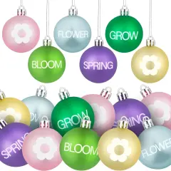 24 PCS Spring Hanging Ball Ornaments
