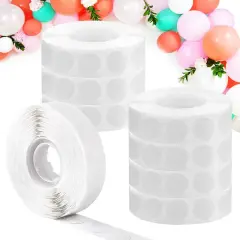 4000 Pcs Glue Dots for Balloons, Removable Double-Sided Adhesive Dots, Craft, Wedding Decoration Point Stickers