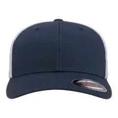 Flexfit&reg; Adult Trucker Cap NAVY/ WHITE