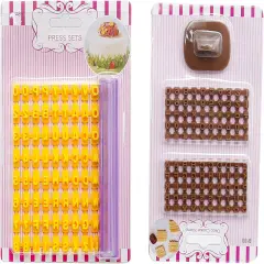 Alphabet & Number Cookie Cutter Set 172 Pieces