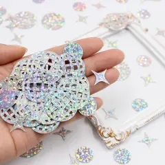 Disco Ball Confetti, Glitter Disco Party Decorations, 230PCS Disco Confetti for Disco Themed Party Decorations