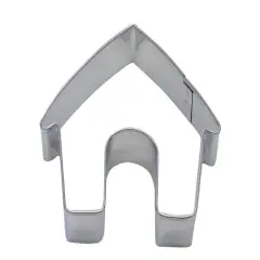 3.5&rdquo; Dog House Metal Cookie Cutter